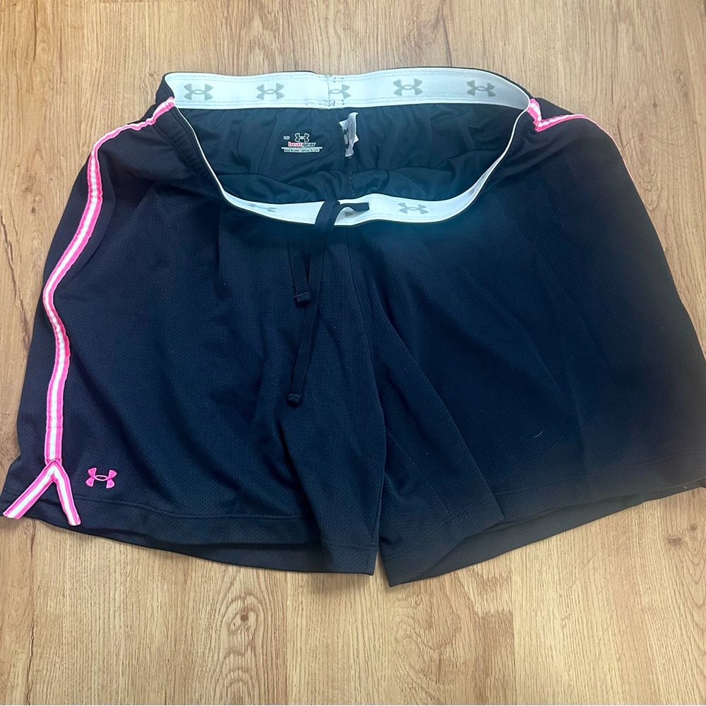 Under Armour womens shorts, navy, L - Picture 2 of 6